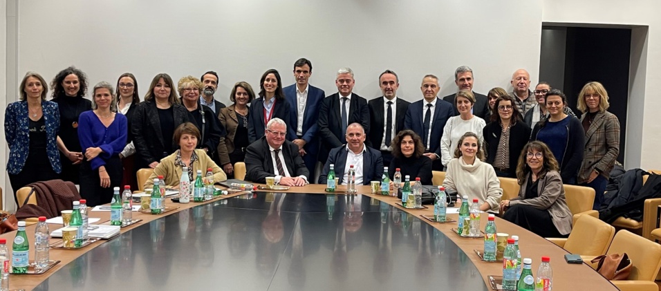 Lors du 1er Comité exécutif de la nouvelle fondation. Crédit photo© : SAC HER Sud-Est.