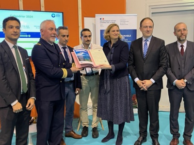 Présentation des résultats de l’audit des navires de croisières signataires de la charte des croisières durable par la Direction interrégionale de la mer Méditerranée (DIRM) en présence d’Eric Banel, directeur général des affaires maritimes. ©NBC Présentation des résultats de l’audit des navires de croisières signataires de la charte des croisières durable par la Direction interrégionale de la mer Méditerranée (DIRM) en présence d’Eric Banel, directeur général des affaires maritimes. ©NBC