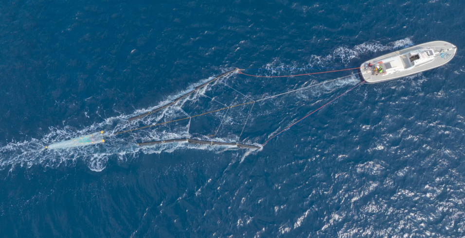 ​Plastiques, algues et hydrocarbures dans les filets de V2O Marine