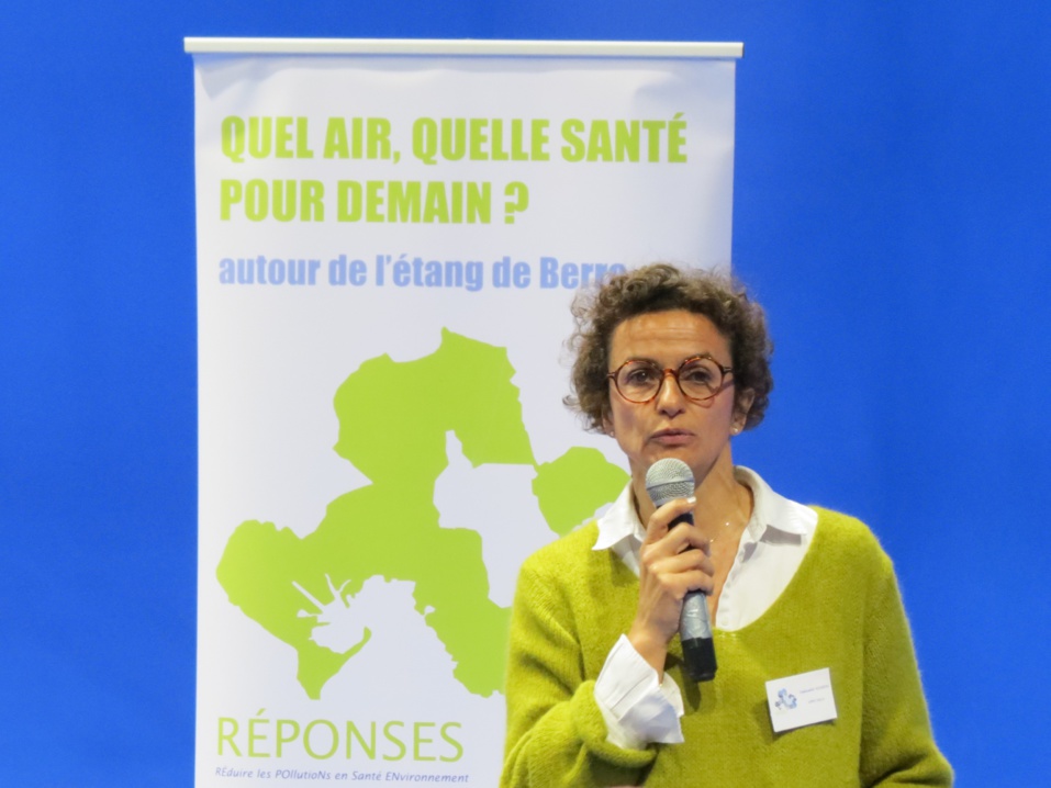 Pour Gwénaëlle Hourdin (SPPPI), il faut savoir rendre des comptes aux citoyens sur les actions menées (Photo JC Barla)