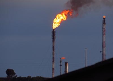 Naphtachimie connaissait un épisode de torchage le 28 mars. Réponses veut pouvoir les mesurer objectivement. (Photo JC Barla)