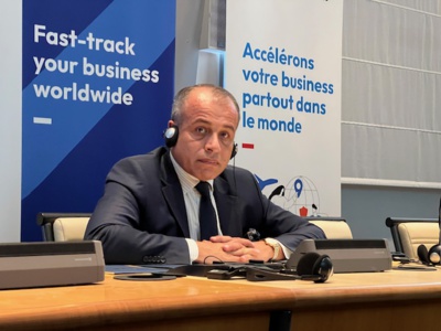 Yahya El Wahik, Bellah, directeur des investissements au ministère du commerce égyptien. ©LM Yahya El Wahik, Bellah, directeur des investissements au ministère du commerce égyptien. ©LM