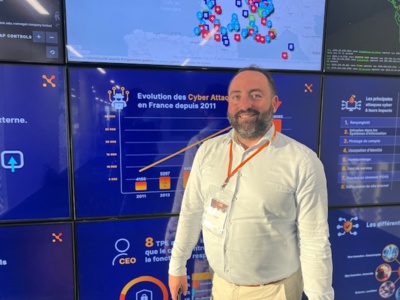 Kevin Polizzi, président d’Unitel Technologies est à l’origine du projet Campus cyber Région sud Euromed. © NBC Kevin Polizzi, président d’Unitel Technologies est à l’origine du projet Campus cyber Région sud Euromed. © NBC