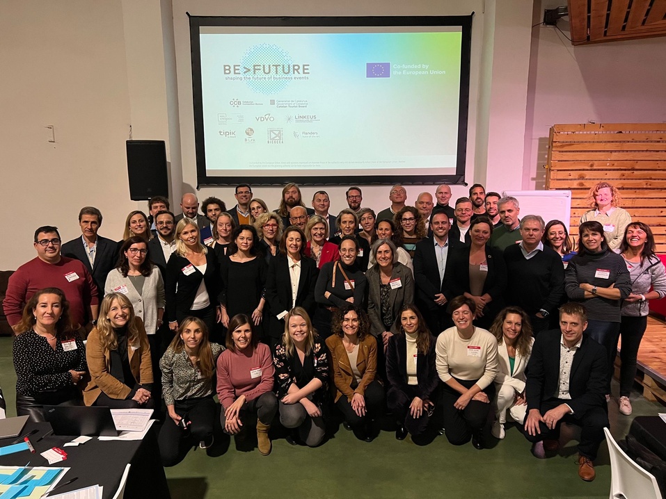 Les partenaires européens du projet Be Future pour l'événementiel (Crédit DR). Les partenaires européens du projet Be Future pour l'événementiel (Crédit DR).