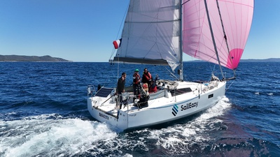 Les joies de la voile grâce à l'autopartage.  © SailEazy
