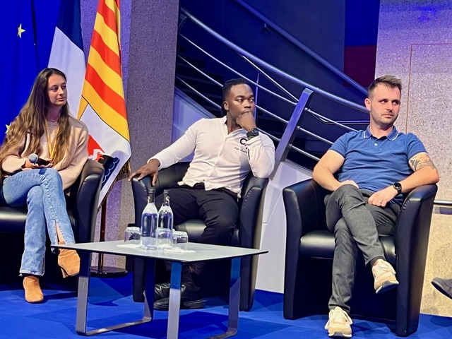 De G. à dte : Agathe Jouvenel, Saïd Soumalia et Thomas Zglinski. ©NBC