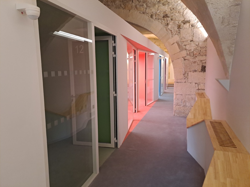 Une réhabilitation architecturale originale conçue par l'agence ODA . (Photo JC Barla) Une réhabilitation architecturale originale conçue par l'agence ODA . (Photo JC Barla)