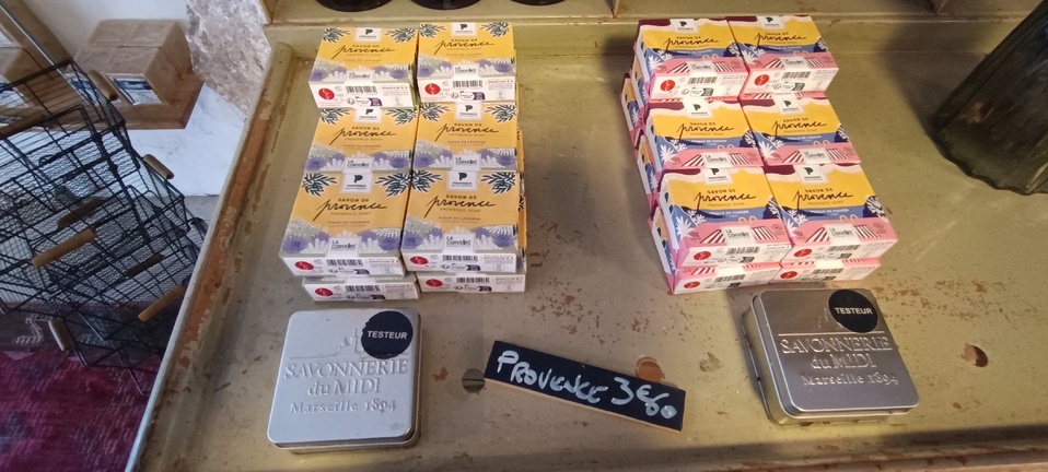 Le partenariat avec Provence Tourisme va s'élargir avec deux nouveaux savons à la fleur de lavande et à la feuille de figuier.