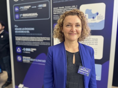 Anne-Sophie Cochelin, nouvelle secrétaire générale de l'aéroport. ©NBC