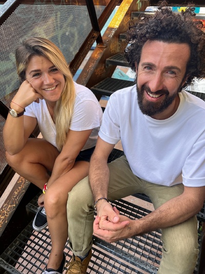 Anaïs Gilles et Lionel Maleval. © La Plume et le Marteau Anaïs Gilles et Lionel Maleval. © La Plume et le Marteau