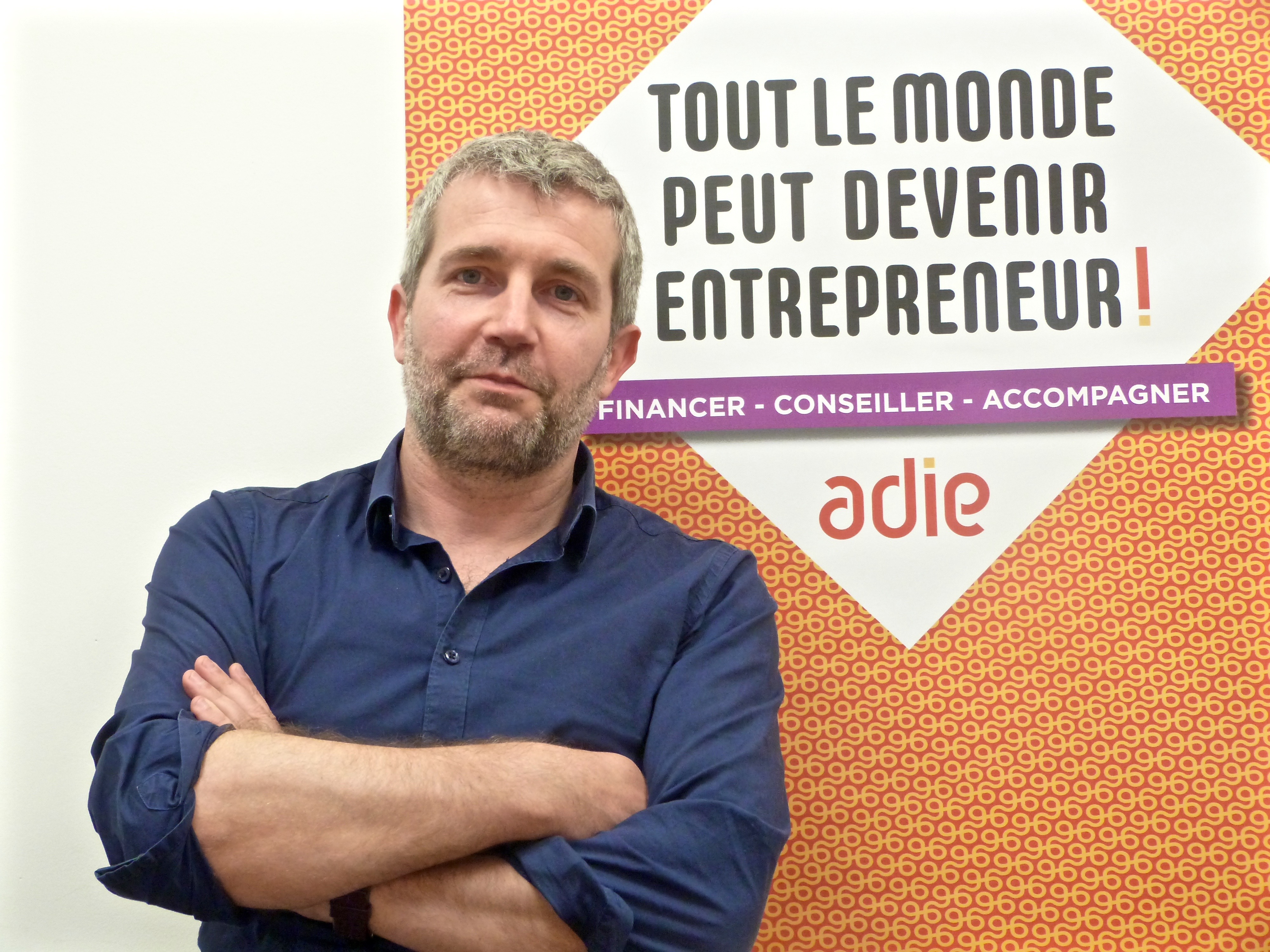 Sébastien Chaze, directeur de l’ADIE pour Marseille-région Sud©MOH