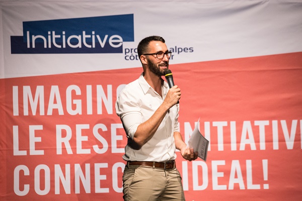 Thomas Deglaire, délégué régional d'Initiative Provence-Alpes-Côte d'Azur a pu soutenir près de 3 000 entreprises (photo : Initiative Provence-Alpes-Côte d'Azur)