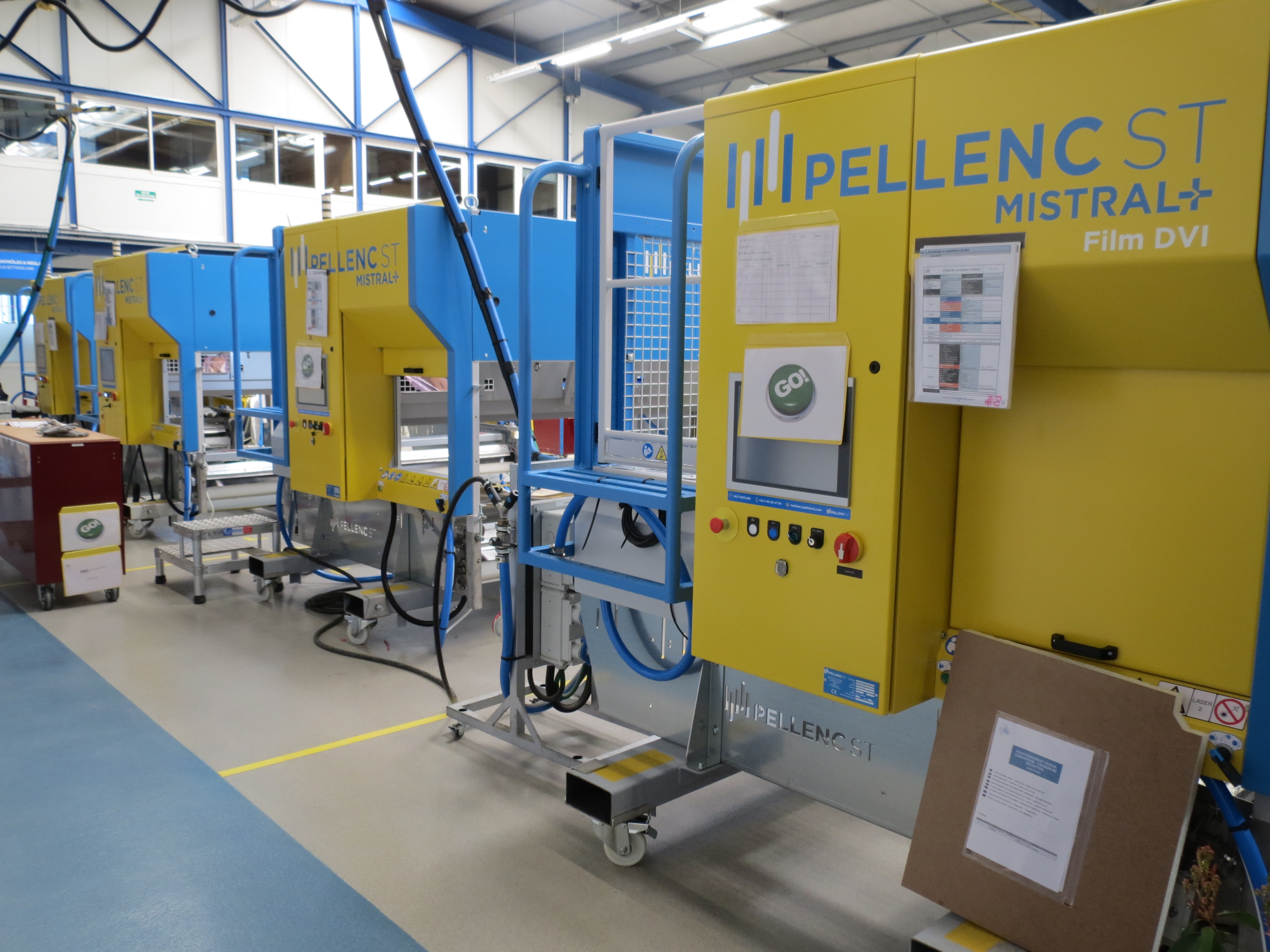 Les machines Mistral + ont été dotées d’une nouvelle architecture électronique et logicielle, « CNS » (Central Nervous System), pour intégrer plus facilement de nouvelles technologies. (Photo JC Barla)