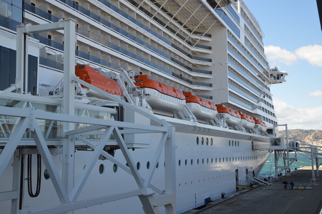 A compter de dimanche 8 novembre jusqu’au 18 décembre inclus, l’armateur suspend les rotations du MSC Magnifica. © NBC A compter de dimanche 8 novembre jusqu’au 18 décembre inclus, l’armateur suspend les rotations du MSC Magnifica. © NBC