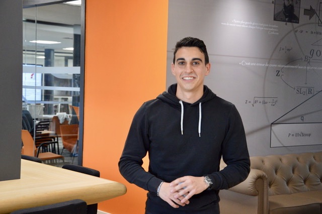 Lorenzo Costa, 24 ans, voit cette formation comme l’opportunité de se former. ©NBC
