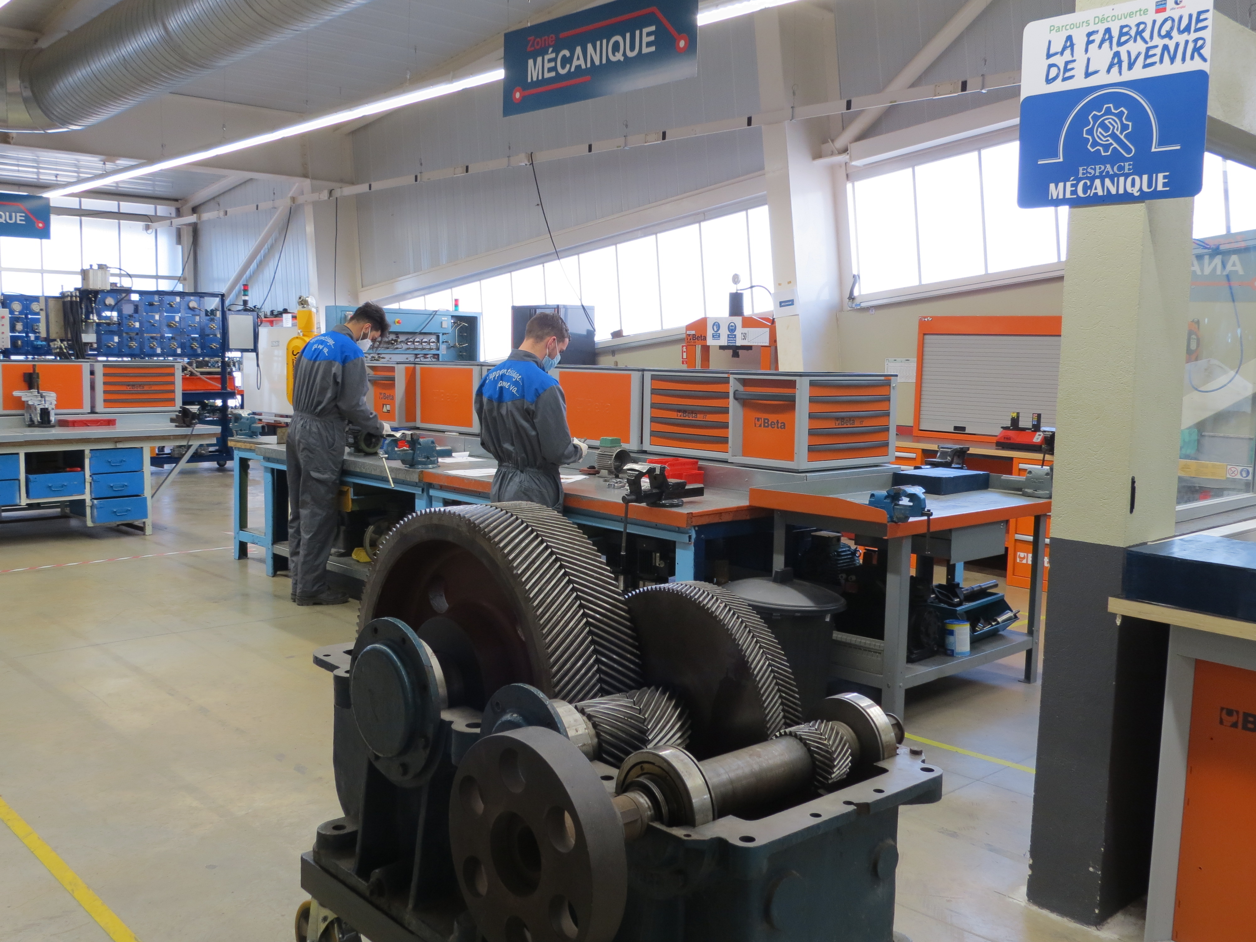 90% des jeunes issus du Pôle Formation UIMM trouvent un emploi à la sortie. (Photo JC Barla) 90% des jeunes issus du Pôle Formation UIMM trouvent un emploi à la sortie. (Photo JC Barla)