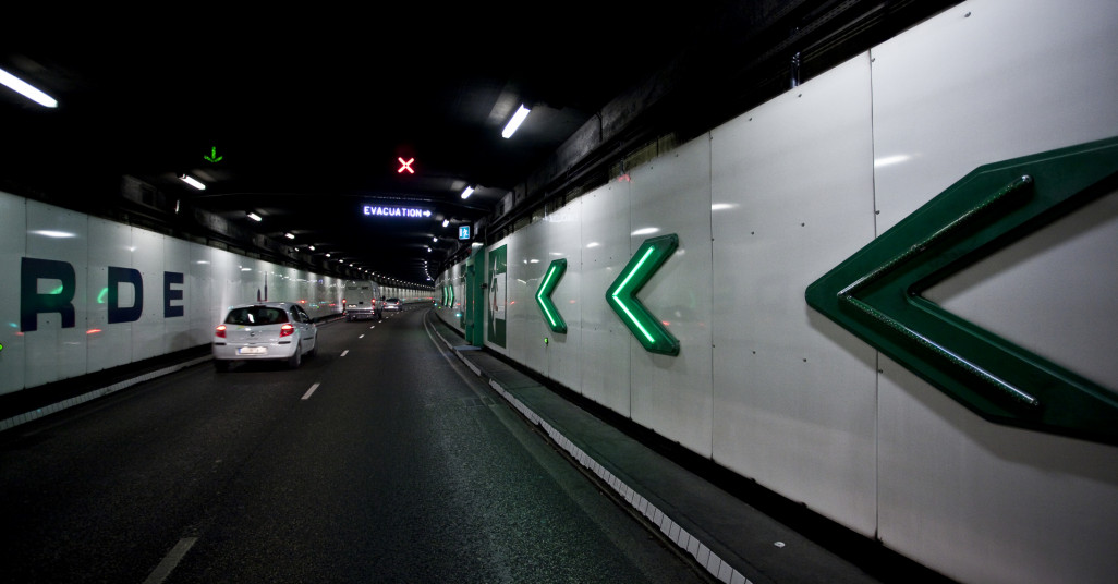Le tunnel Prado Carénage a vu sa fréquentation chuter de 21% en 2020 © DR