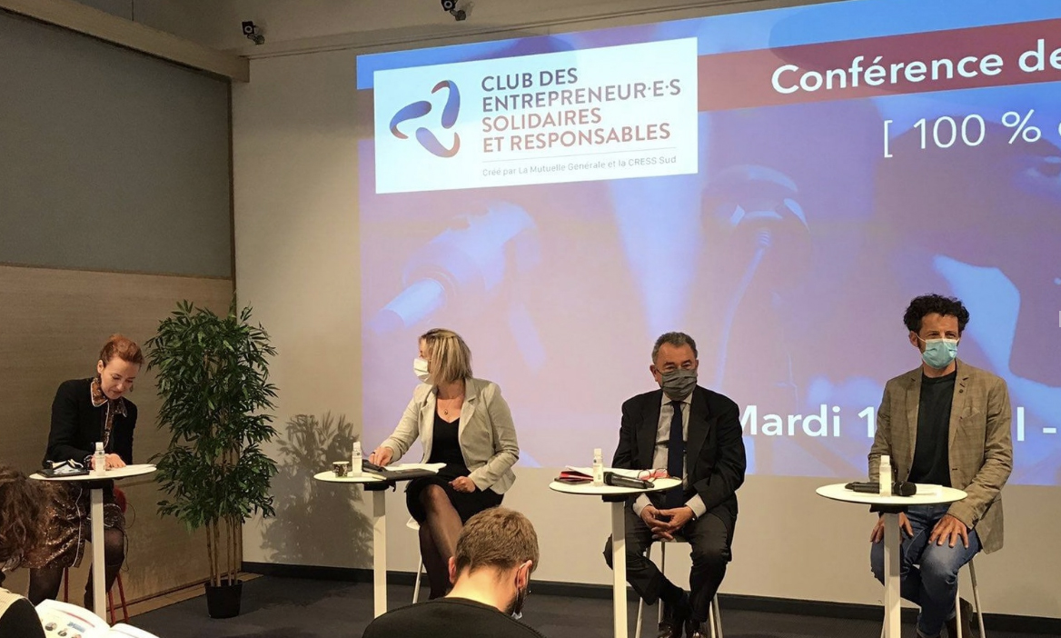 Le lancement du Club des Entrepreneur-e-s Solidaires et Responsables (photo : CRESS Paca) offre un lieu d'expertise et d'entraide
