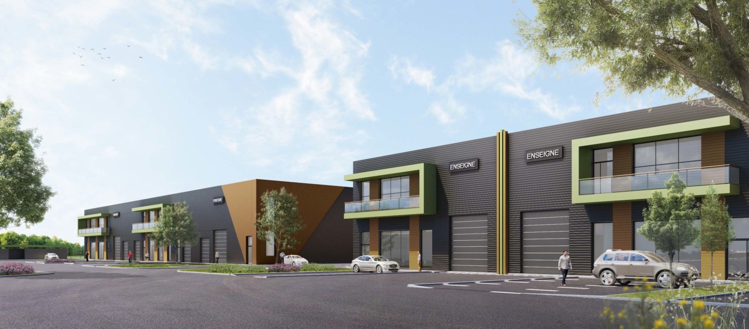 Une vue du futur Rognac Business Parc  © StoneHedge