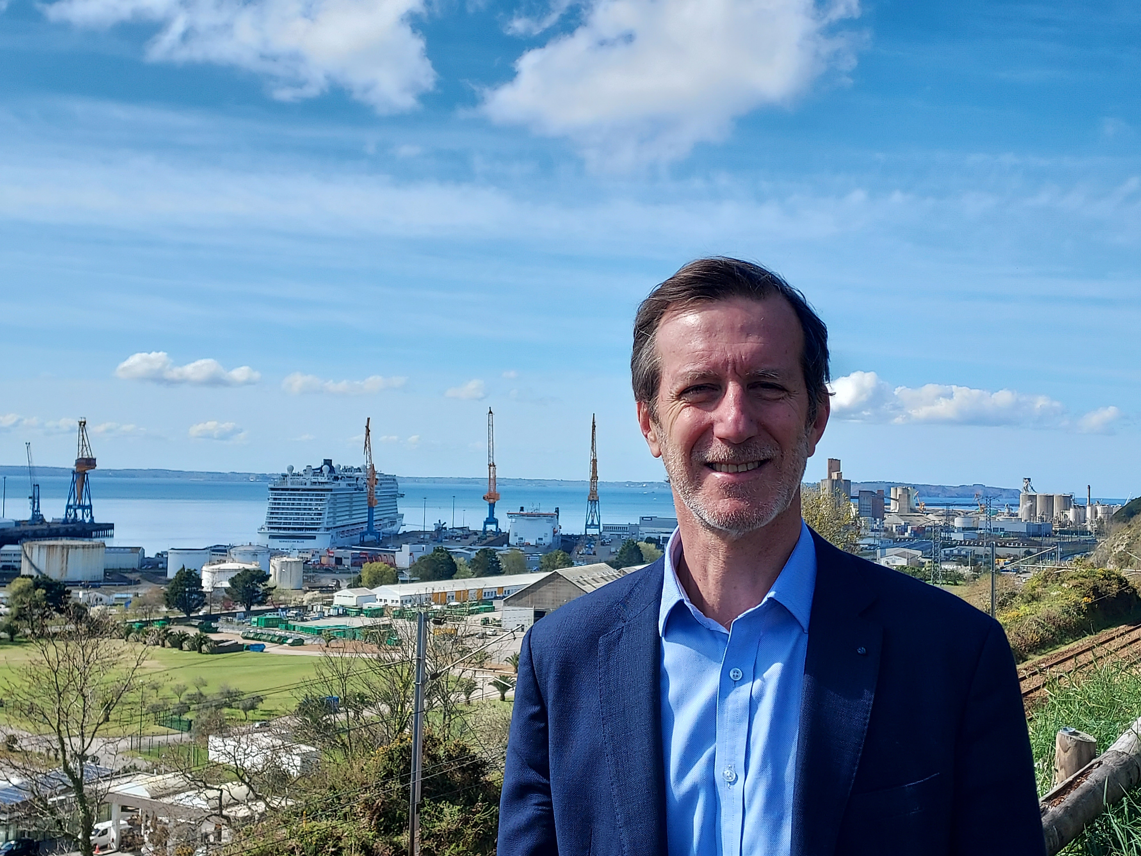 Xavier Rebour, directeur de France Cyber Maritime. ©DR