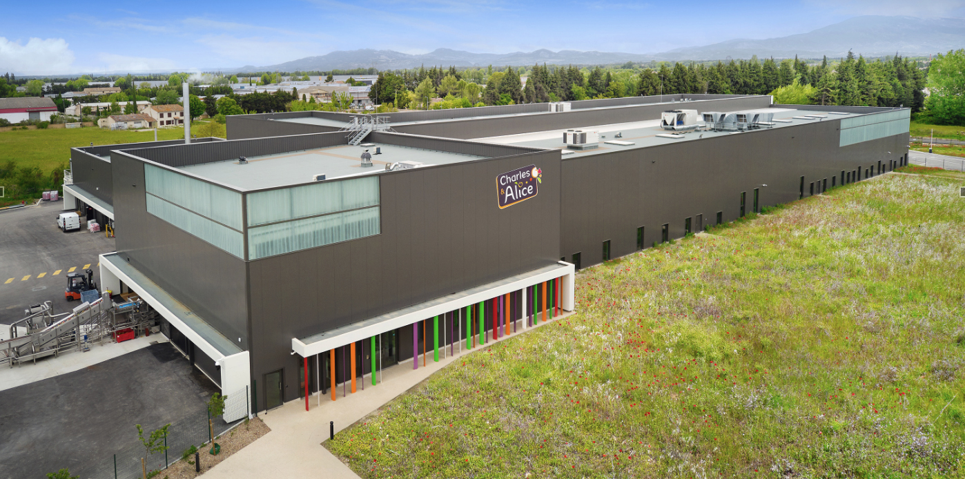 La nouvelle unité de production à Monteux (84)©DR
