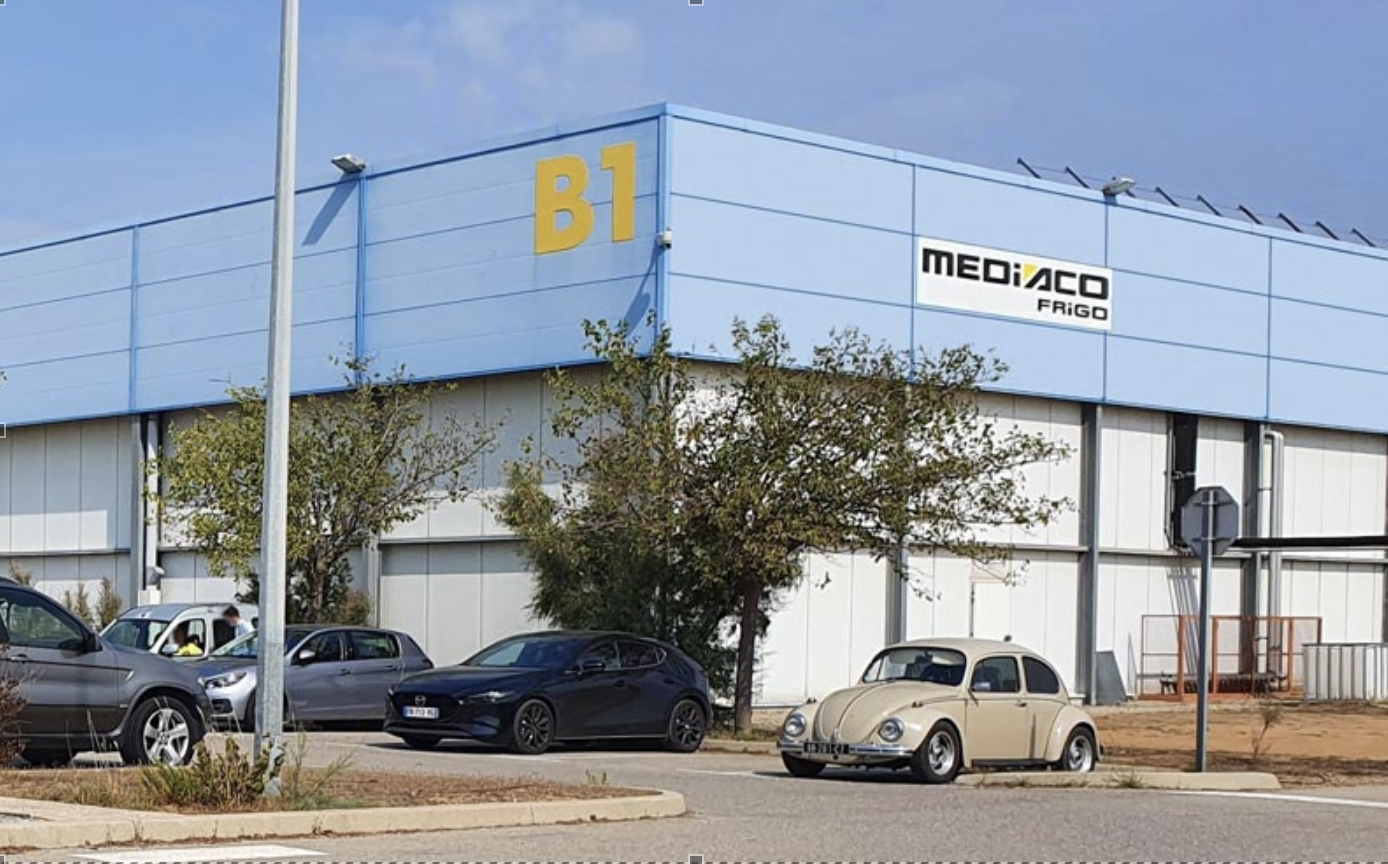 Mediaco s’apprête à faire construire 6 000 m2 d’entrepôts sous température dirigée. ©Mediaco Frigo