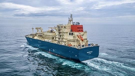 Immatriculé à Marseille, le Gas Vitality  a été construit en Chine au chantier naval Hudong-Zhonghua. Ce micro méthanier au GNL sera basé à Fos. ©DR Immatriculé à Marseille, le Gas Vitality  a été construit en Chine au chantier naval Hudong-Zhonghua. Ce micro méthanier au GNL sera basé à Fos. ©DR