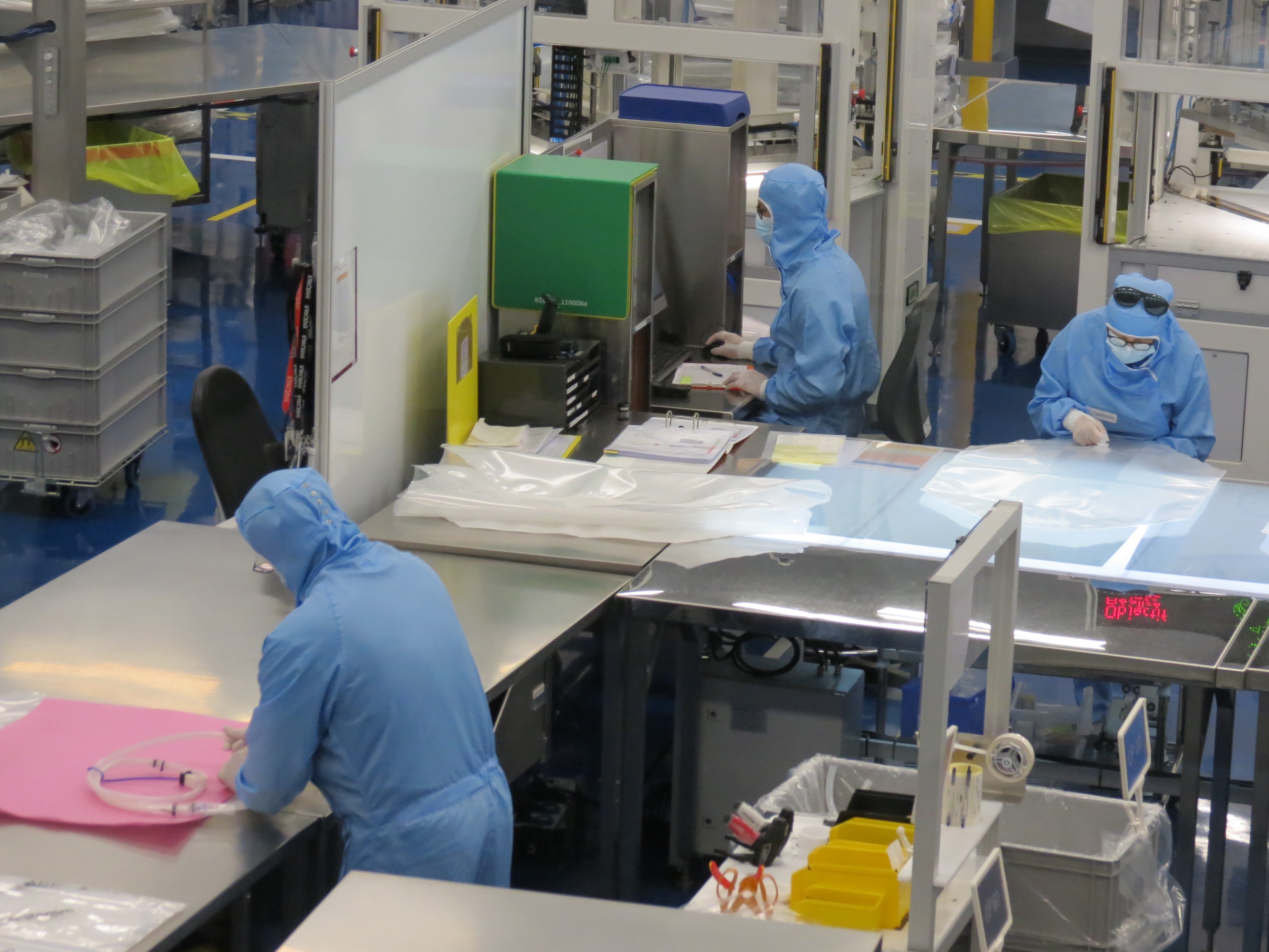 Sartorius va passer de 5 000 à 9 000 m2 de salles blanches en 2023 à Aubagne (Photo JC Barla)