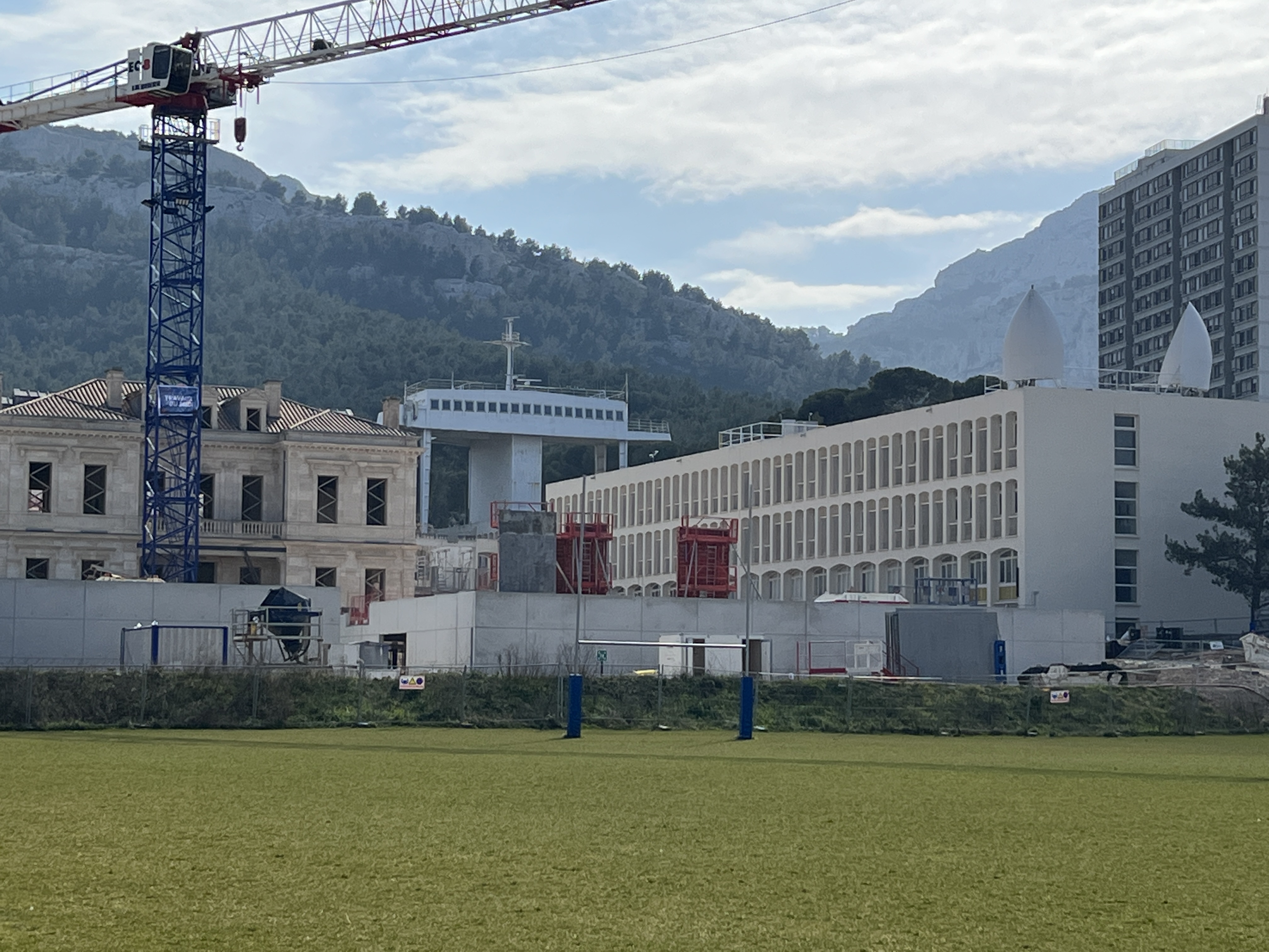 Tangram, futur haut lieu de la formation à Marseille sur le site de l'ENSM. ©NBC