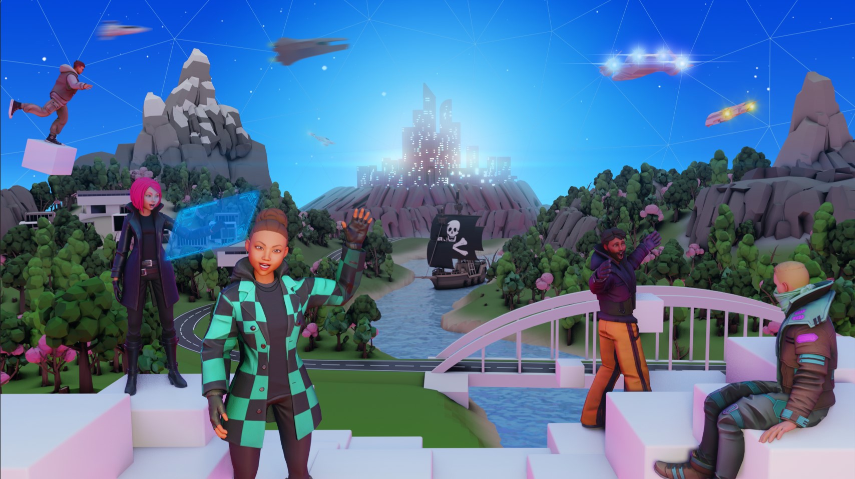 le metavers, une clé d'entrée au monde virtuel de demain dont s'est saisie E2VR