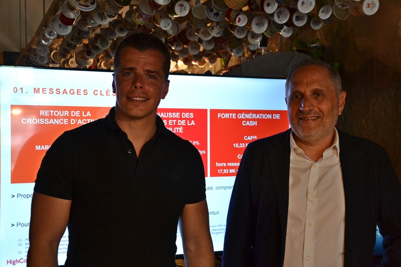 Thibault Lecerf et Didier Chabassieu mise sur le digital (photo: F.Dubessy)