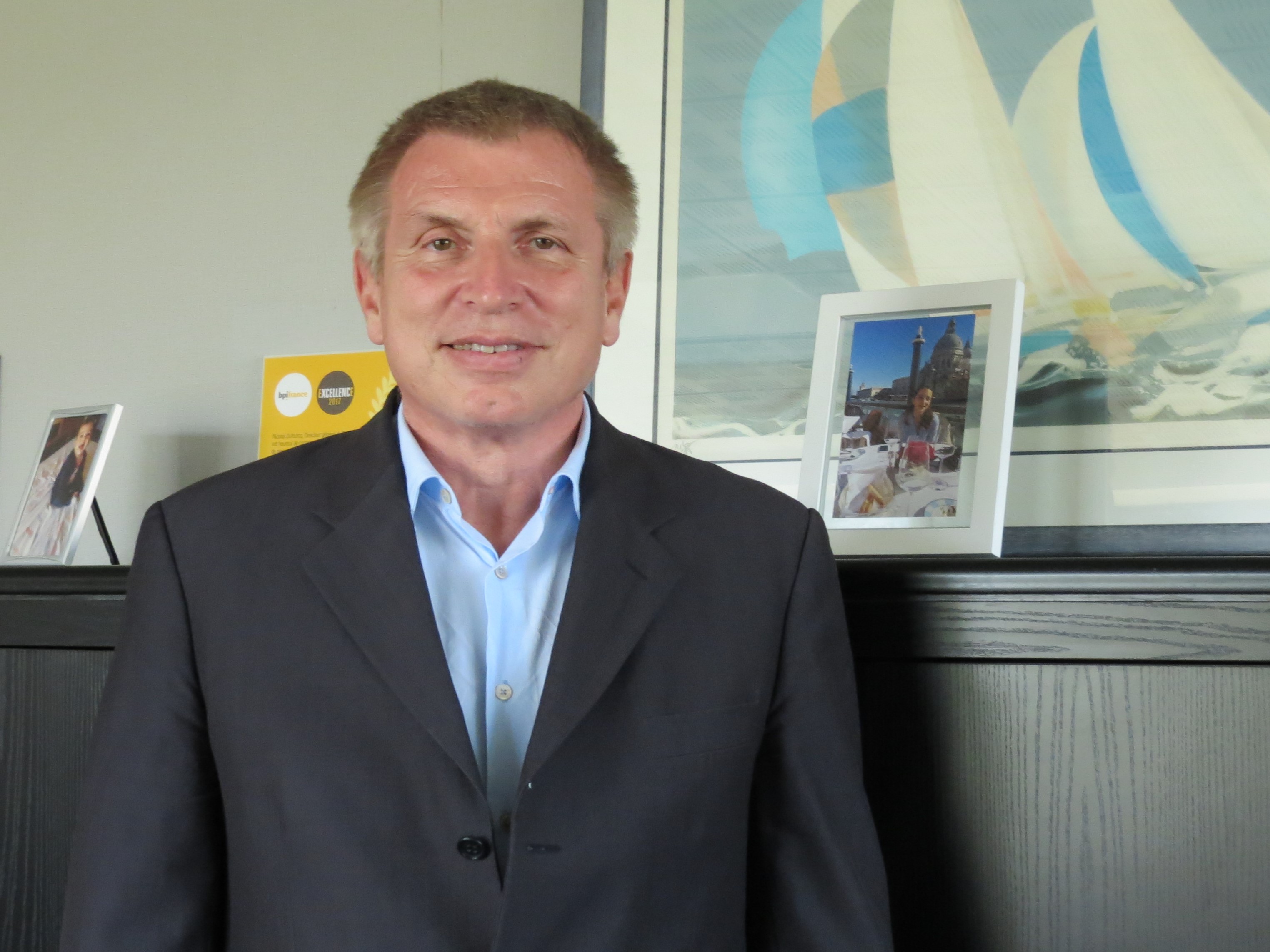 Yves Barraquand, PDG de CMR Group, souhaite travailler plus fortement en France. En 2021, 95% de l'activité était à l'international. (Photo JC Barla)