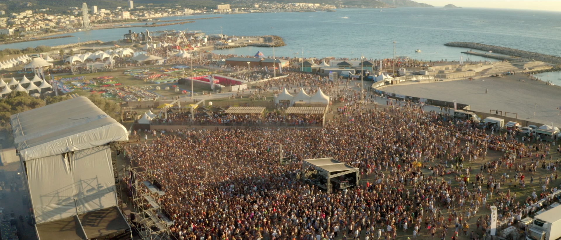 Le Delta Festival sur les plages du Prado©Delta Festival