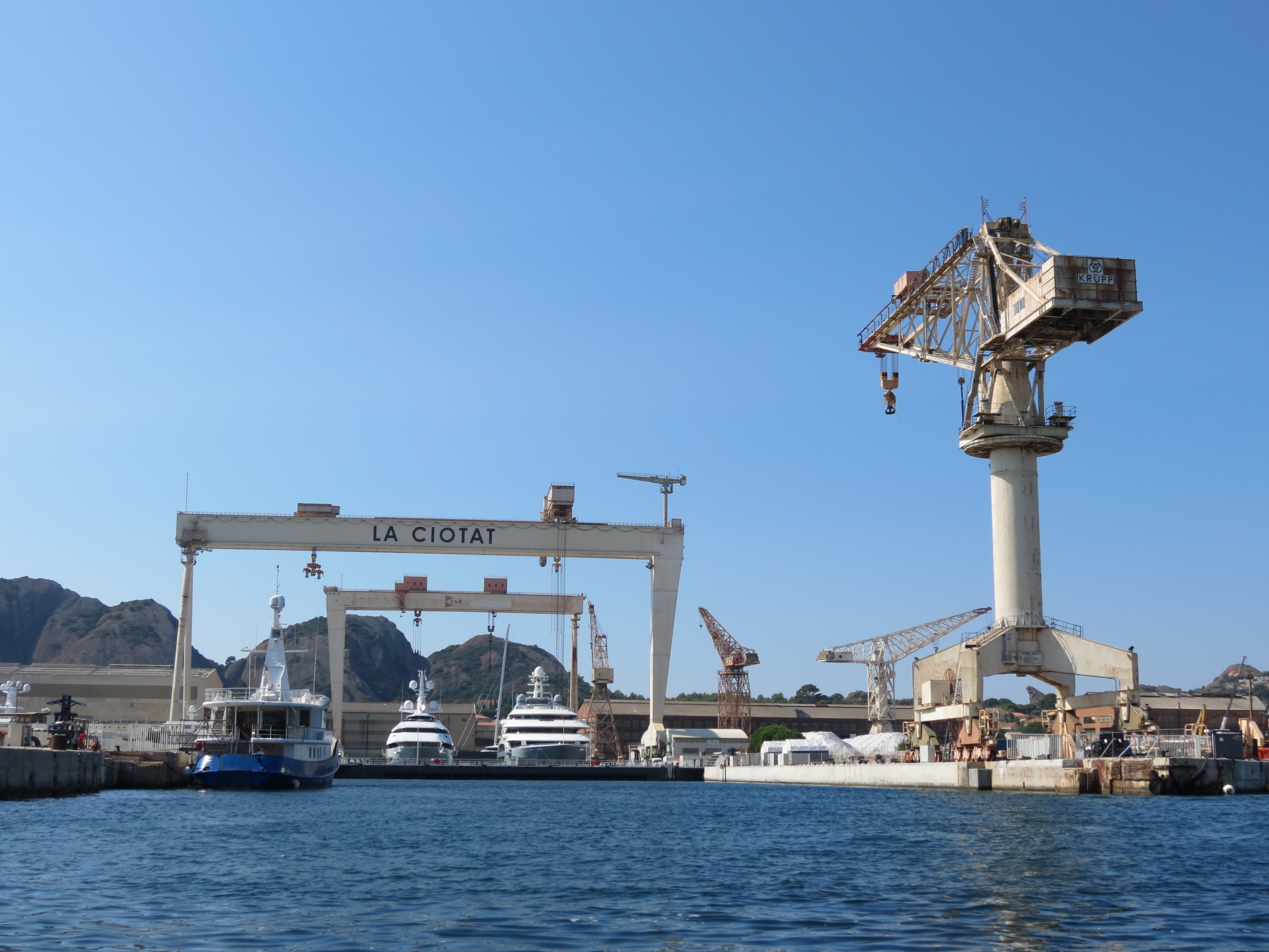 En remportant l'appel d'offres, MB92 s'inscrit dans la pérennité à La Ciotat (Photo JC Barla)