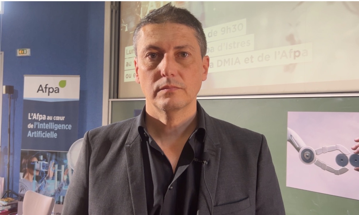 Christophe Sadok, directeur de l’ingénierie et de l’innovation à l’AFPA. ©NBC Christophe Sadok, directeur de l’ingénierie et de l’innovation à l’AFPA. ©NBC