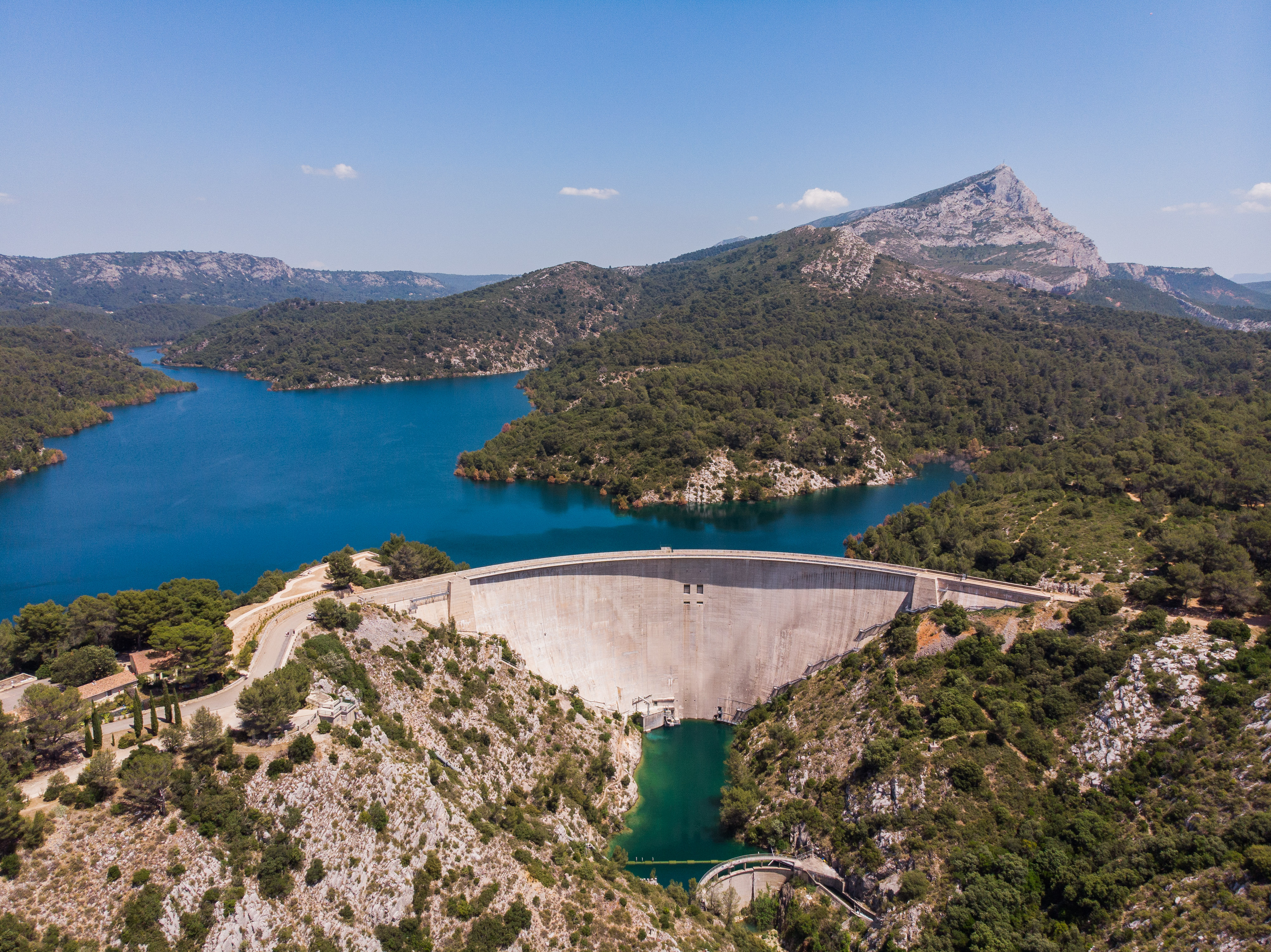 La réserve de Bimont, près d’Aix-en-Provence. Photo©SCP