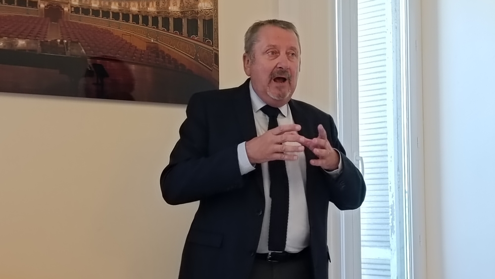 Denis Philippe est très remonté contre l’État et le manque d'unité chez les acteurs de l'ESS (photo : F.Dubessy)