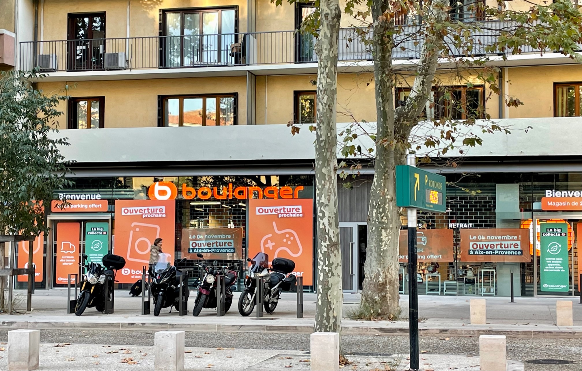 La magasin Boulanger de l'avenue des Belges ouvre ce 4 novembre © JP