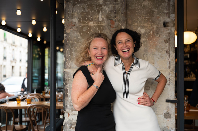 Nathalie Boscq etCaroline Filou Heukamp, les fondatrices d’Happy Funky Family.  © D. Piroelle Nathalie Boscq etCaroline Filou Heukamp, les fondatrices d’Happy Funky Family.  © D. Piroelle