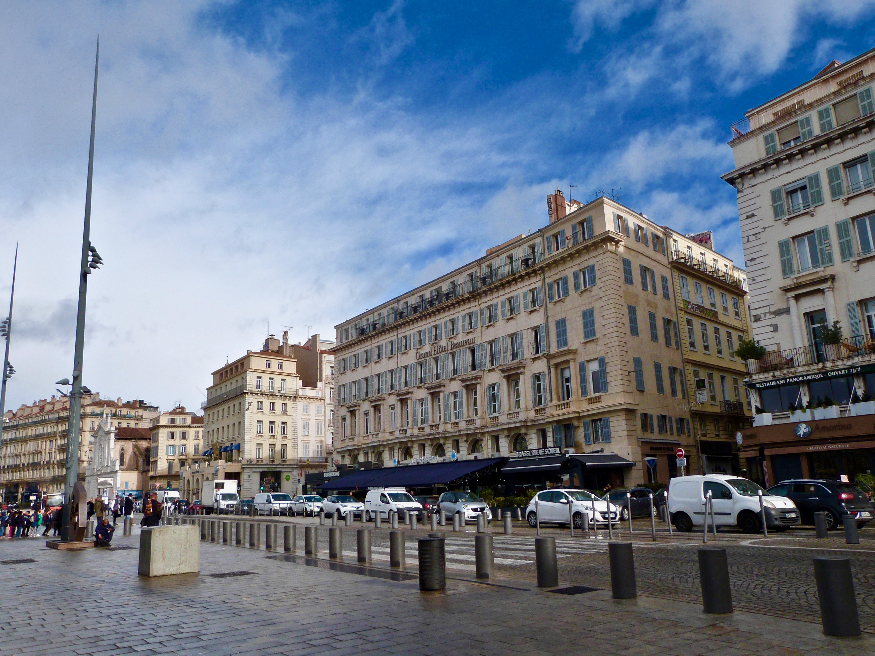 De nombreux hôtels du Vieux-Port font partie du cru Clef Verte 2023, Marseille comptant désormais 30% de son parc hôtelier labellisé. Photo©MOH