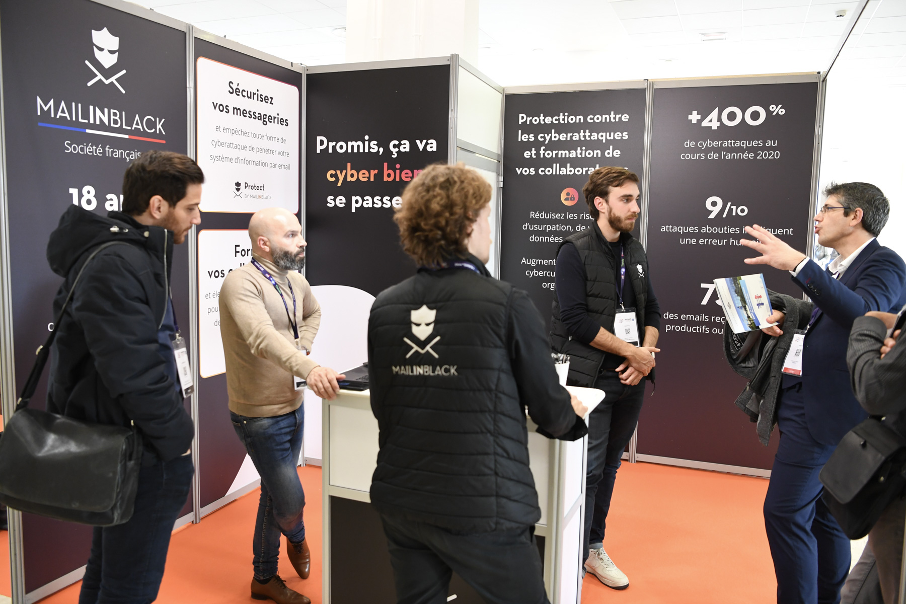 Lors de l’édition précédente du salon Accessecurity©Yohan Brandt