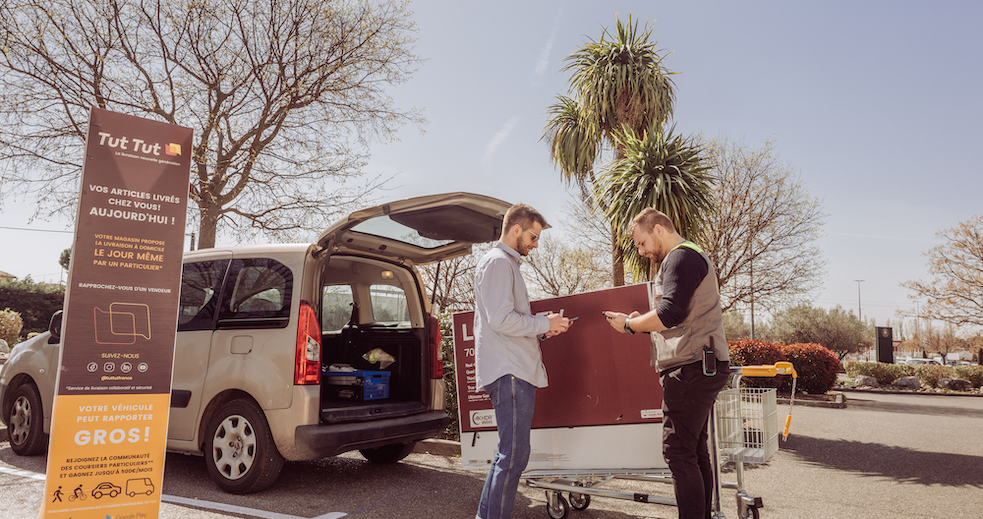 Tut Tut, un service de livraison eco responsable et collaboratif