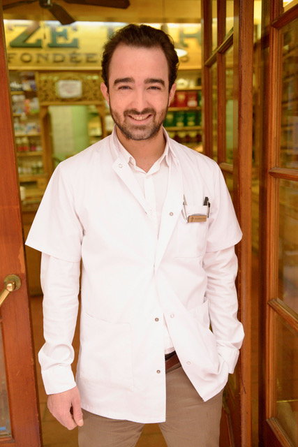 Cyril Coulard, docteur en pharmacie a repris Père Blaize en 2003. ©DR