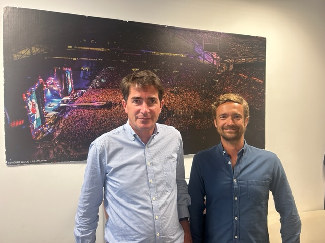 Martin d'Argenlieu, directeur général et Remi Le Biez, directeur commercial de Mars 360