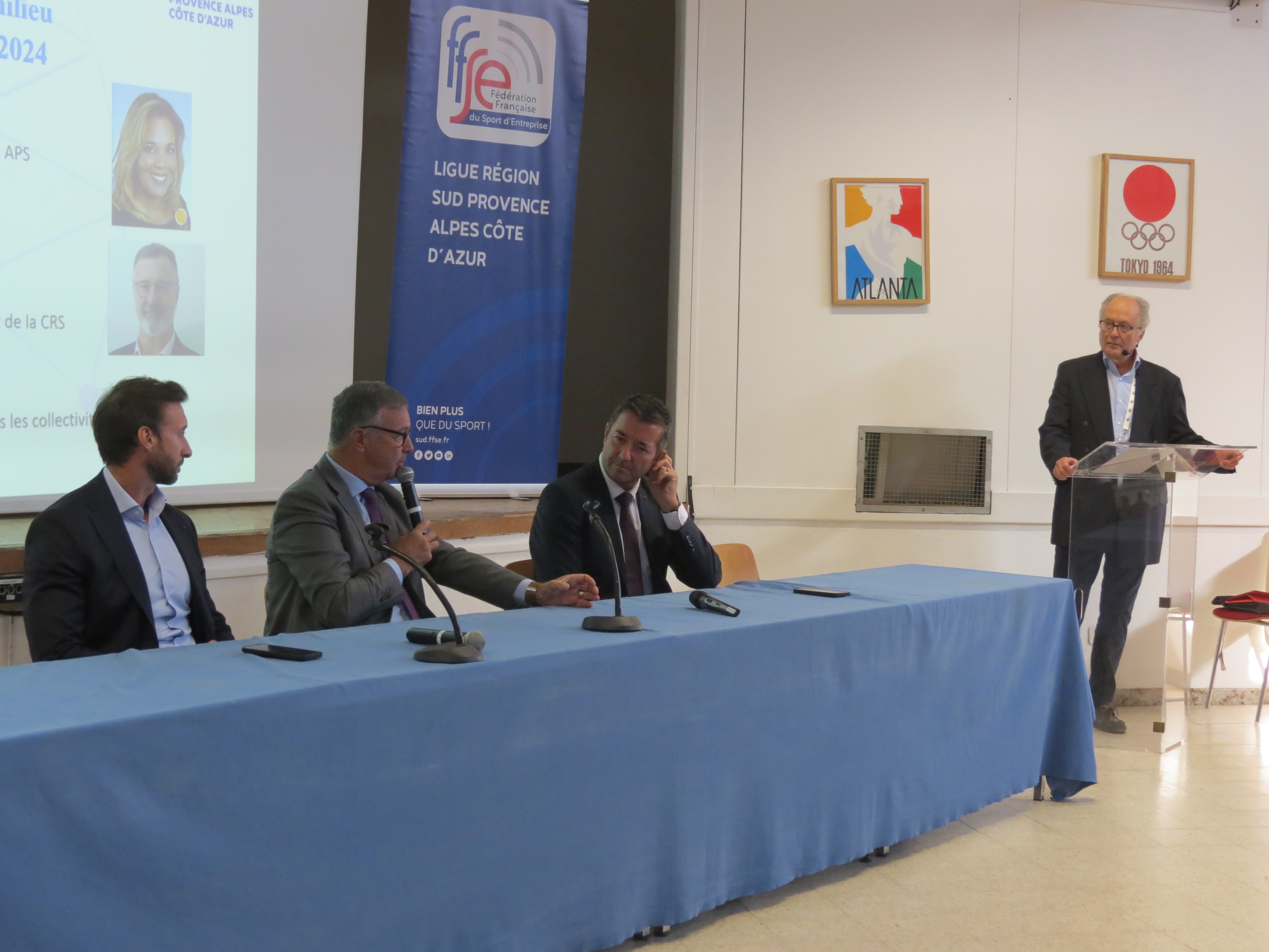 Fabien Gilot (Comex 40/Upe 13), Hervé Liberman (Région Sud / Cros), Karl Olive (député) et René Fano (Cap Sport). (Photo JC Barla) Fabien Gilot (Comex 40/Upe 13), Hervé Liberman (Région Sud / Cros), Karl Olive (député) et René Fano (Cap Sport). (Photo JC Barla)