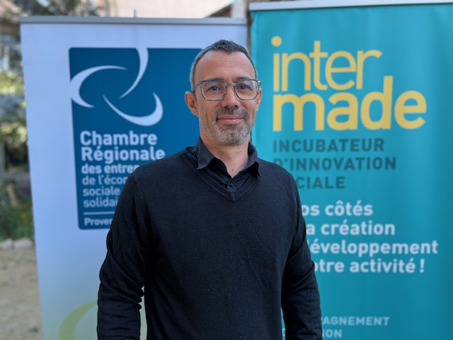 Cédric Hamon, administrateur de la Chambre régionale de l’Économie sociale et solidaire en Provence-Alpes-Côte d’Azur et directeur d’Inter Made. ©N.B.C Cédric Hamon, administrateur de la Chambre régionale de l’Économie sociale et solidaire en Provence-Alpes-Côte d’Azur et directeur d’Inter Made. ©N.B.C