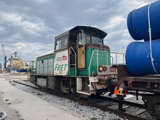 L’année a été marquée par des opérations spots avec des convois de canalisations et des trains de conteneurs militaires pour l’Arsenal.  ©CCI Var