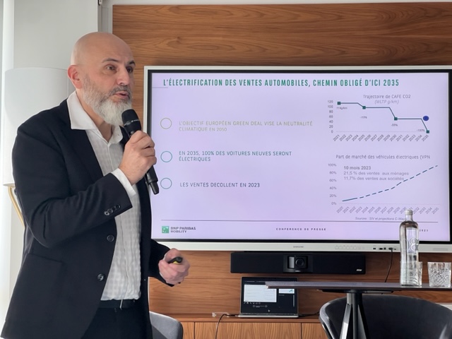 Christophe Michaëli, responsable du marché mobilité pour BNP Paribas Personal Finance France. ©NBC Christophe Michaëli, responsable du marché mobilité pour BNP Paribas Personal Finance France. ©NBC