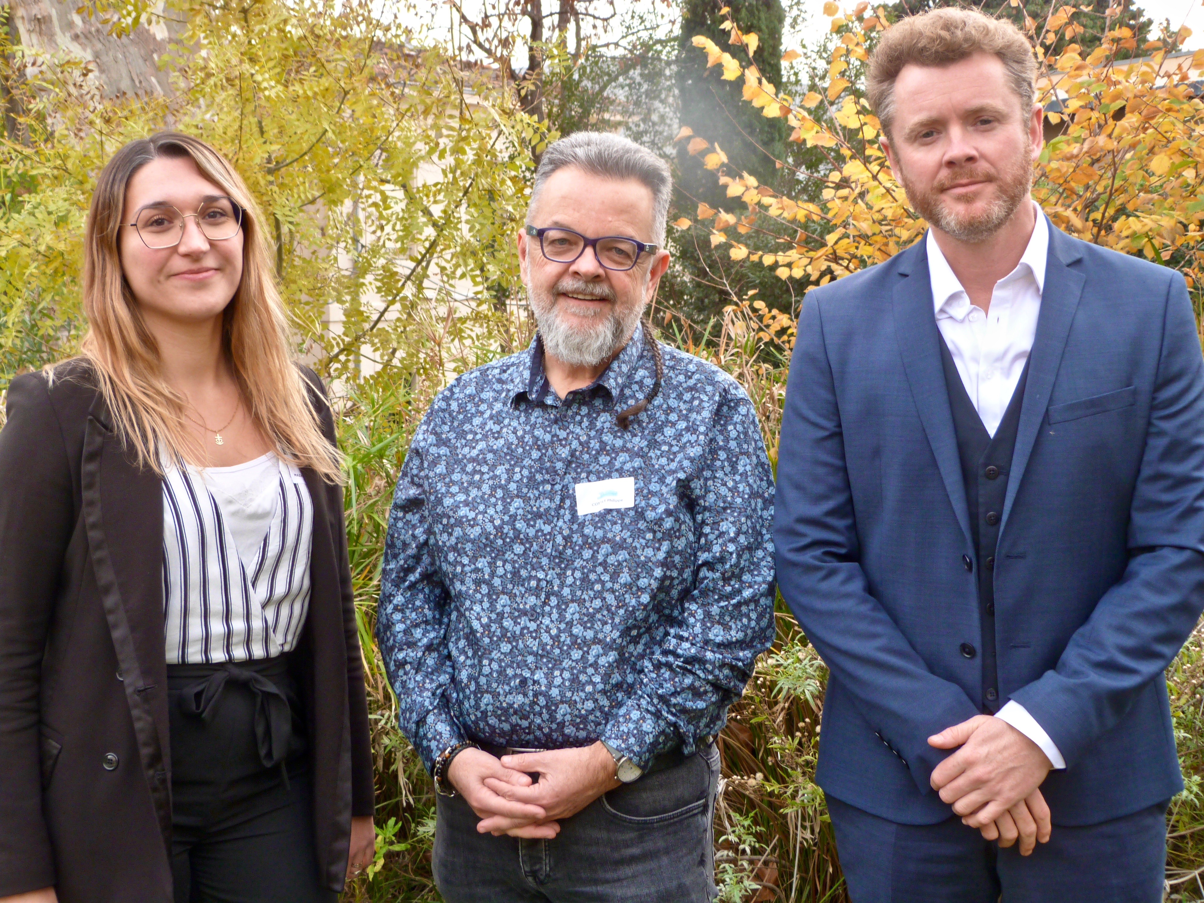 De g à dr : Annabelle Mazaleyrat (CEP PACA), Philippe Cottet,  (Fédération nationale CIBC),  Jean-Joël Fraisy (CIBC Alpes-Provence) ©MOH De g à dr : Annabelle Mazaleyrat (CEP PACA), Philippe Cottet,  (Fédération nationale CIBC),  Jean-Joël Fraisy (CIBC Alpes-Provence) ©MOH