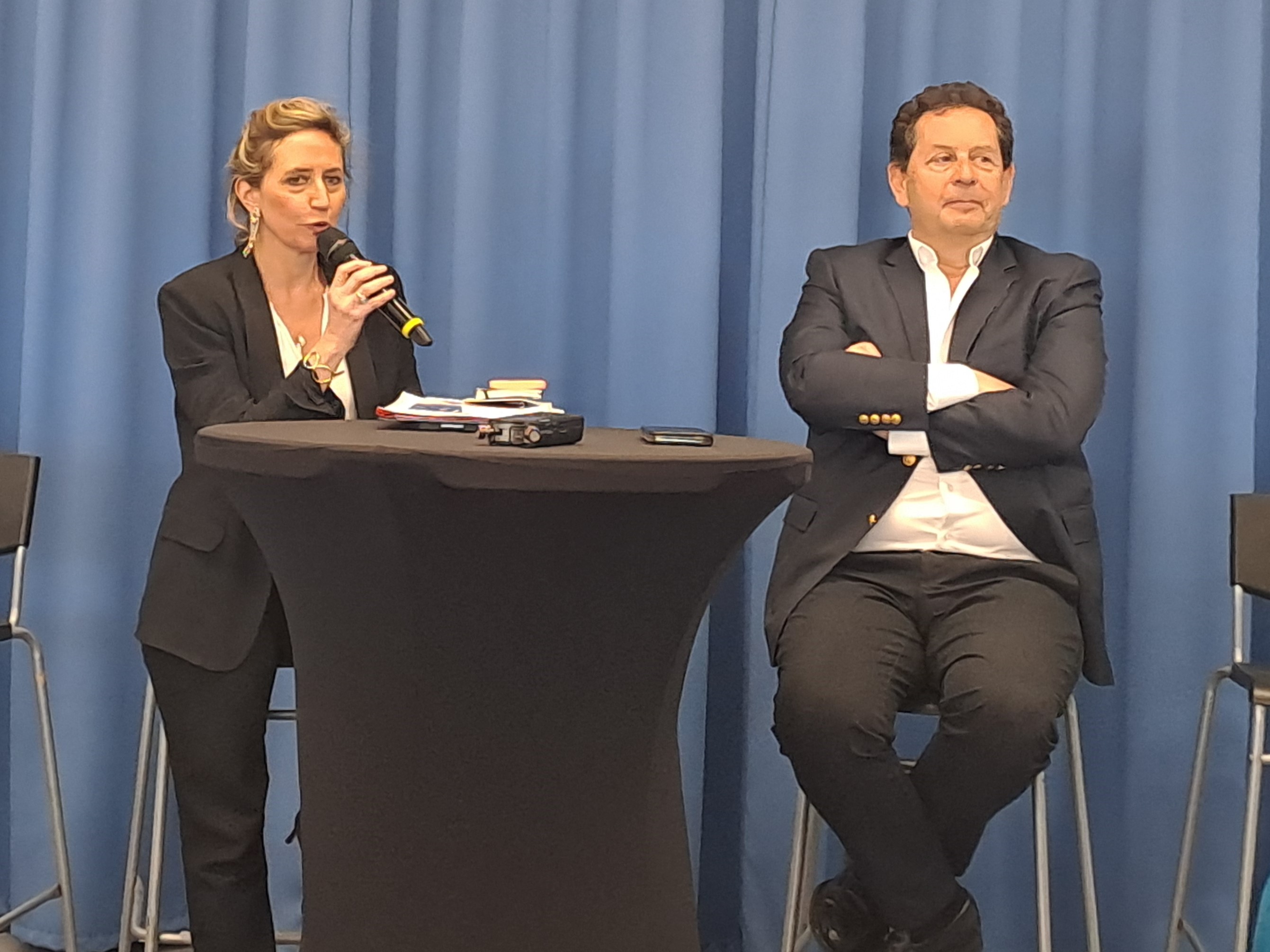 Garance Pineau et Philippe Korcia (Photo JC Barla)